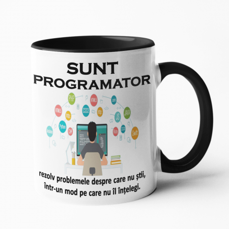 Căni personalizate - Cană personalizată - Programator - NARI