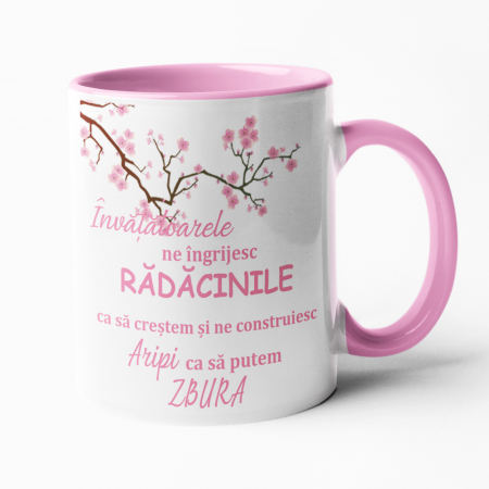 Căni personalizate - Cană personalizată - Învățătoare - Model 2 - NARI