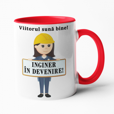 Căni personalizate - Cană personalizată - Inginer în devenire - NARI