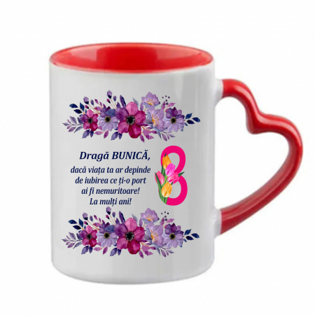 Cană personalizată -  Dragă bunică! - NARI