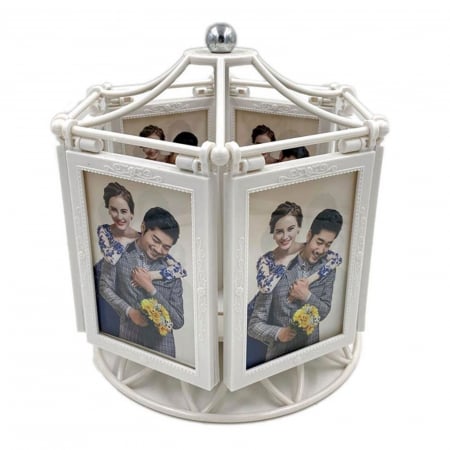 Rame foto personalizate - Carusel muzical personalizat cu 12 poze - Nari