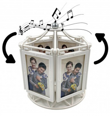 Carusel muzical personalizat cu 12 poze - Nari [2]