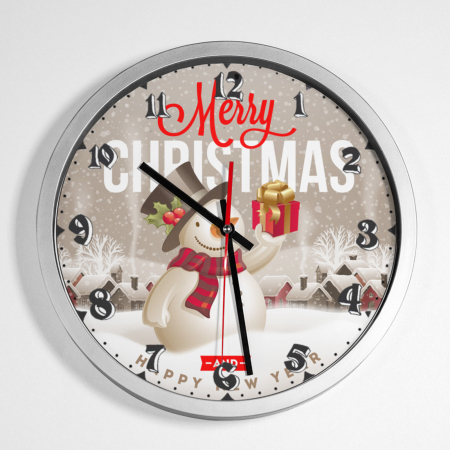 Ceasuri de Crăciun - Ceas personalizat - Merry Christmas! - NARI