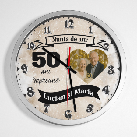 Ceasuri personalizate - Ceas personalizat - Nunta de aur - NARI