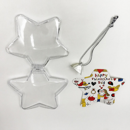 Glob personalizat cu 2 poze - stea - Nari [1]