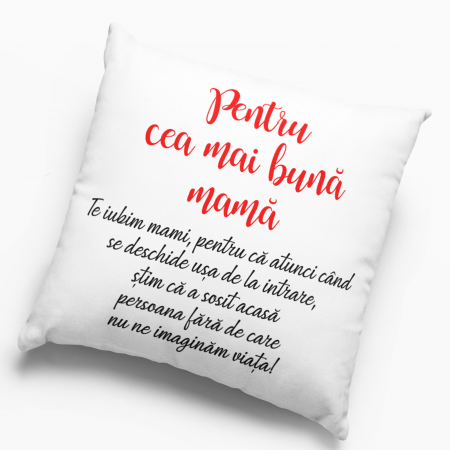 Pernă personalizată - Cea mai bună mamă - NARI [1]