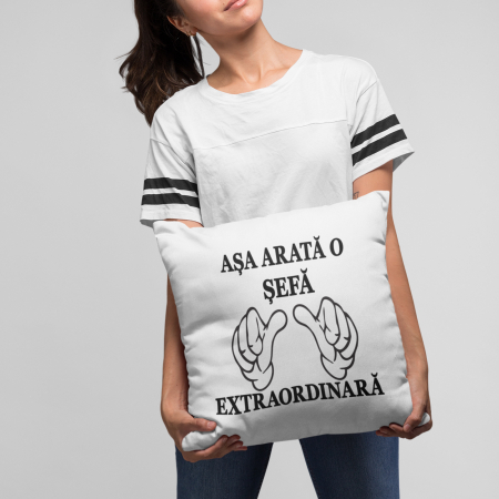 Pernă personalizată pentru șefă - Nari [2]