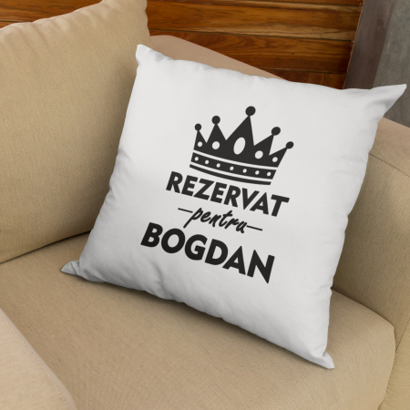 Pernă personalizată - rezervat pentru... -  Nari [1]