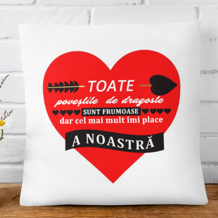 Pernă personalizată - Povestea noastră! - Nari [1]