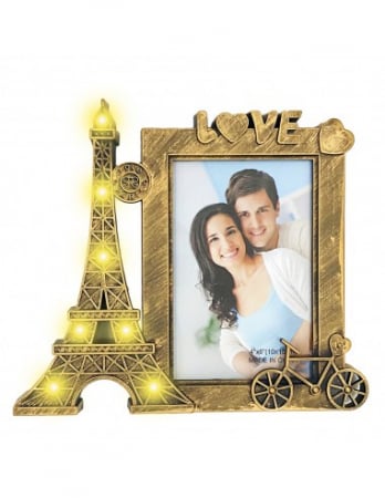 Rame foto personalizate - Rama foto cu lumini EIFFEL 1 poza - NARI