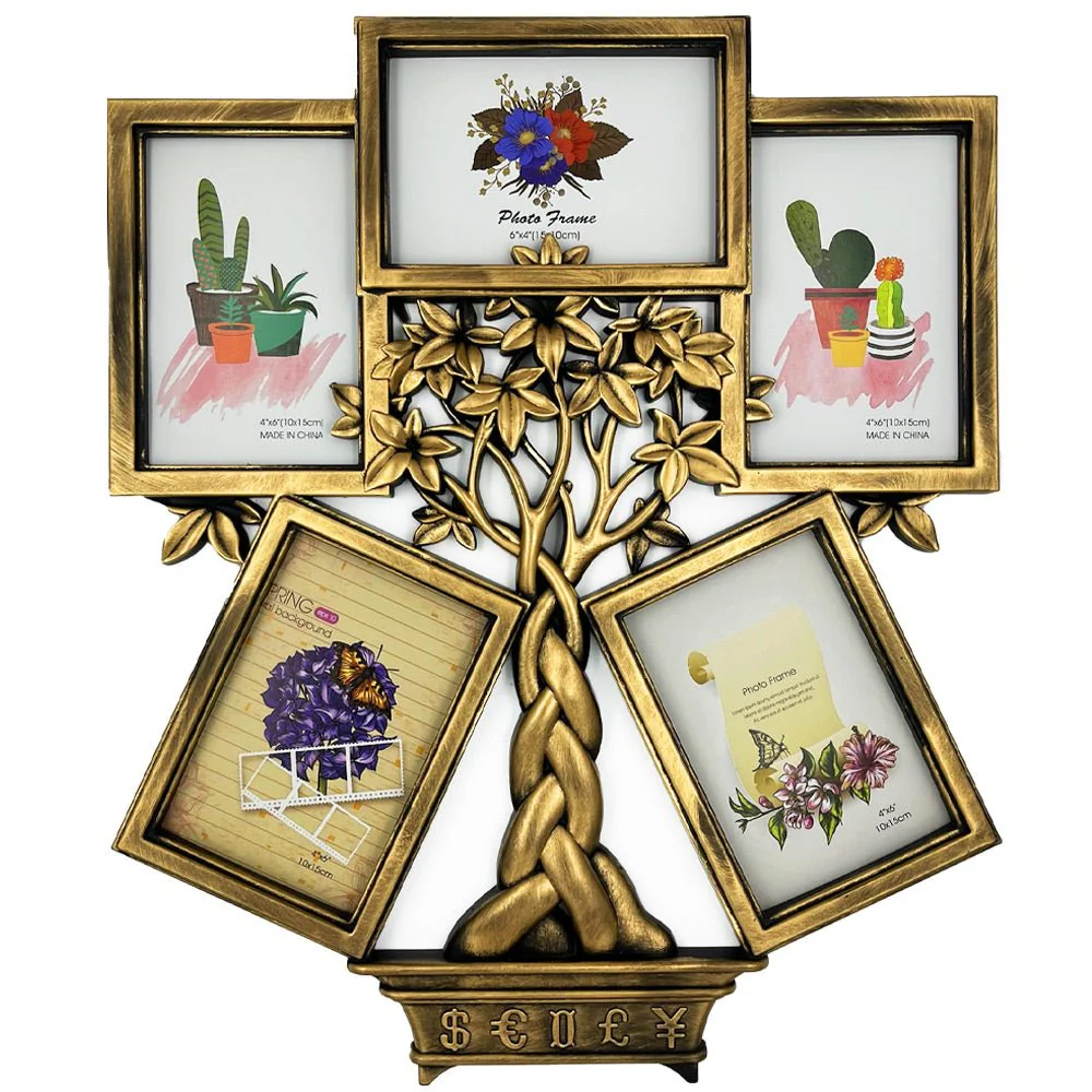 Rame foto personalizate - Ramă foto personalizată wenge MONEY TREE  - NARI