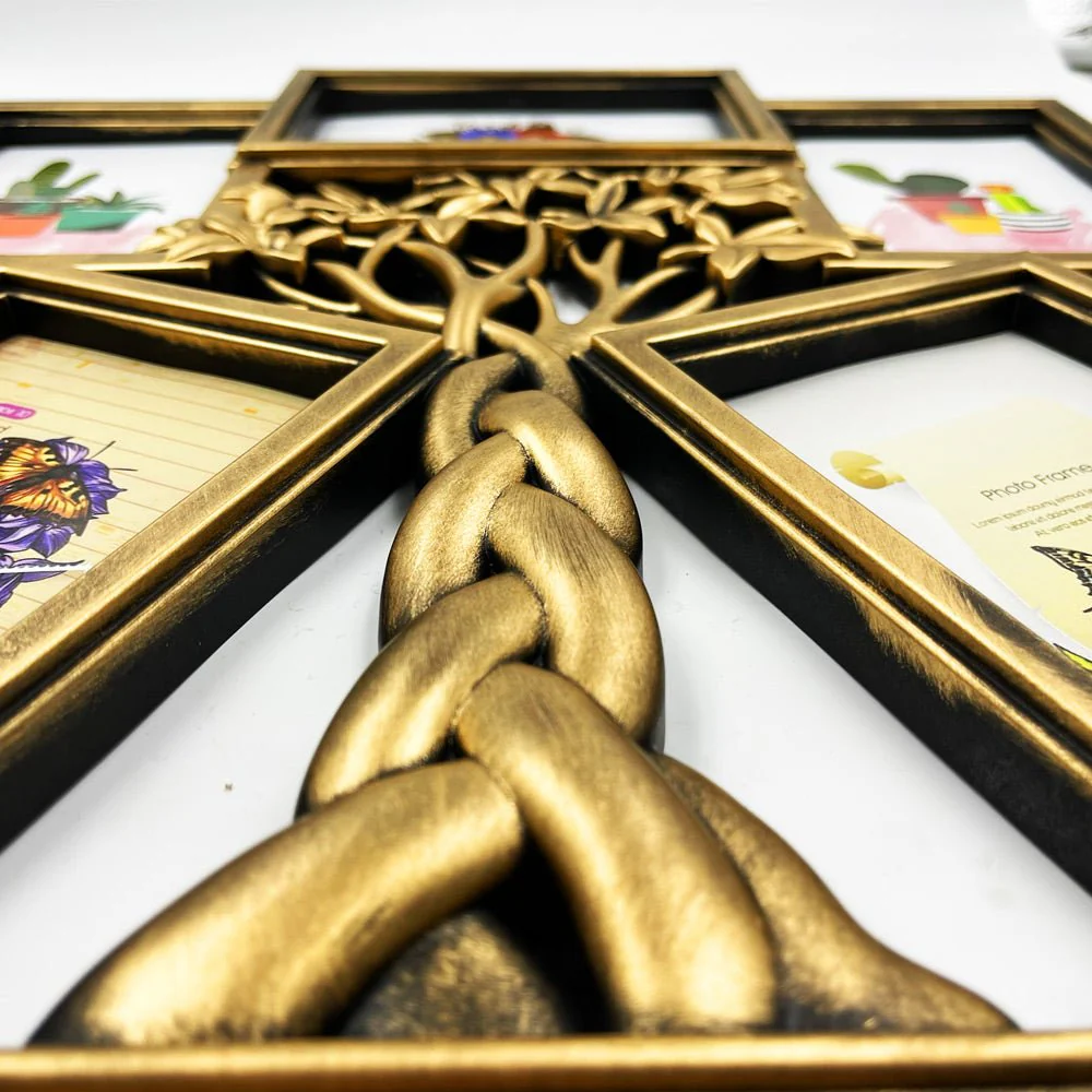 Ramă foto personalizată wenge MONEY TREE  - NARI [1]