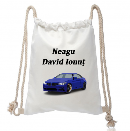 Rucsacuri personalizate - Rucsac personalizat cu nume - mașină - Nari