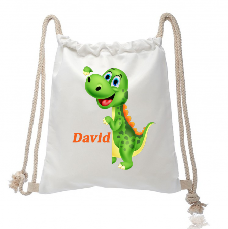 Rucsacuri personalizate - Rucsac personalizat cu nume - dino - Nari