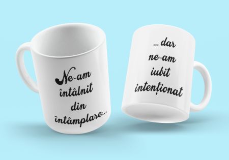 Valentine s Day❤️ - Set căni personalizate - cu mesaj romantic - NARI