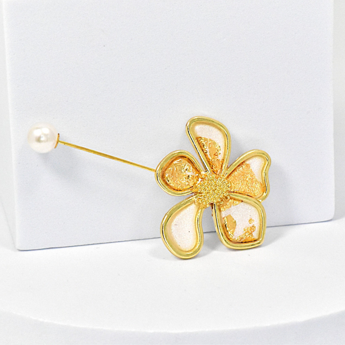 Narru- Brosa handmade din lut polimeric si rasina [1]