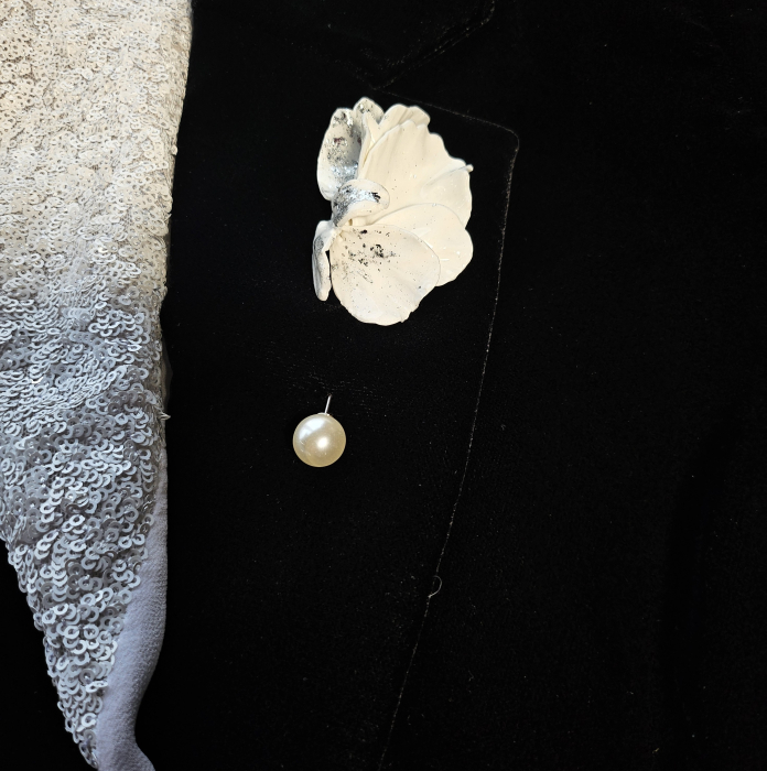 Narru- Brosa handmade din lut polimeric si rasina [5]