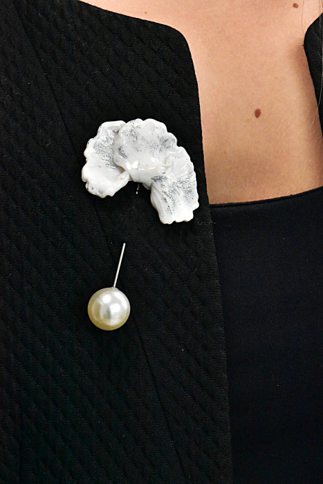 Narru- Brosa handmade din lut polimeric si rasina [2]