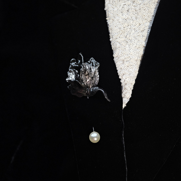 Narru- Brosa handmade din lut polimeric si rasina [2]