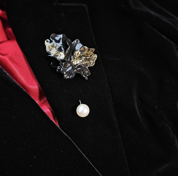 Narru- Brosa handmade din lut polimeric si rasina [4]