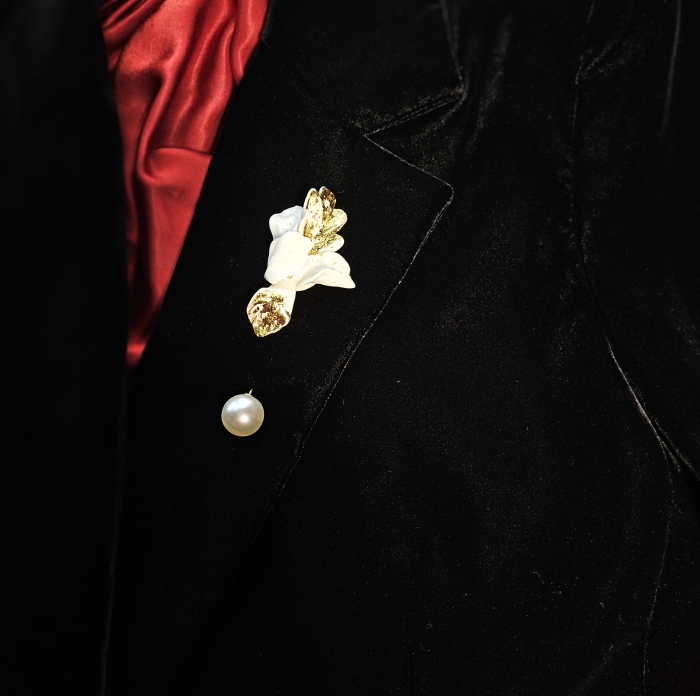 Narru- Brosa handmade din lut polimeric si rasina [3]