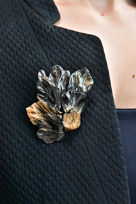 Narru- Brosa handmade din lut polimeric si rasina [3]