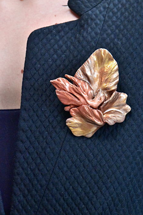 Narru- Brosa handmade din lut polimeric si rasina [3]