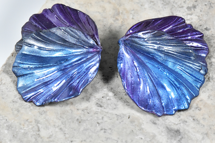 Narru - Cercei handmade din lut polimeric si rasina epoxidica [3]