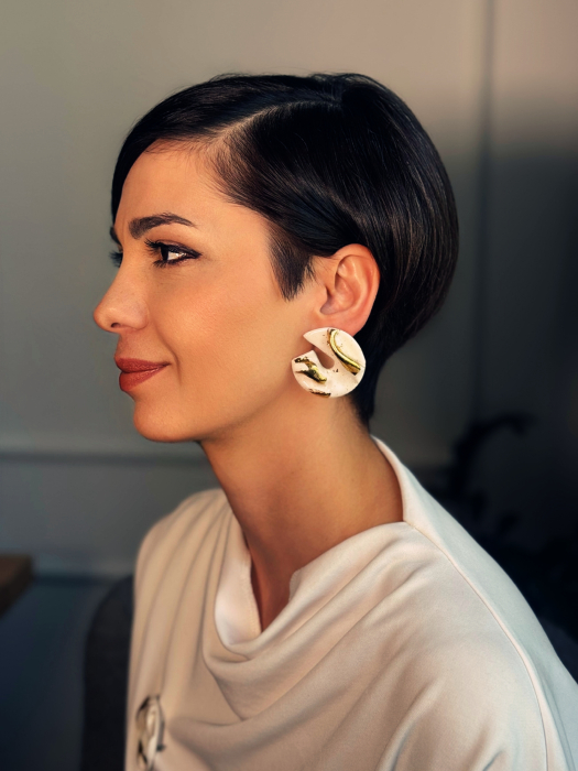 Cercei Narru lucrati manual din lut polimeric si rasina [3]