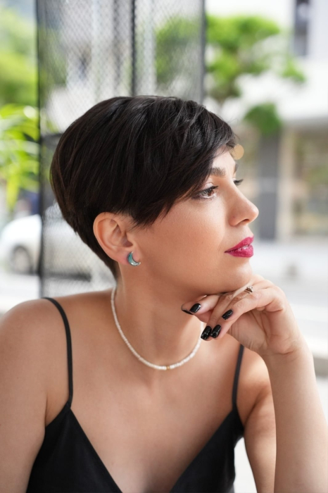 Cercei Narru lucrati manual din lut polimeric si rasina [4]