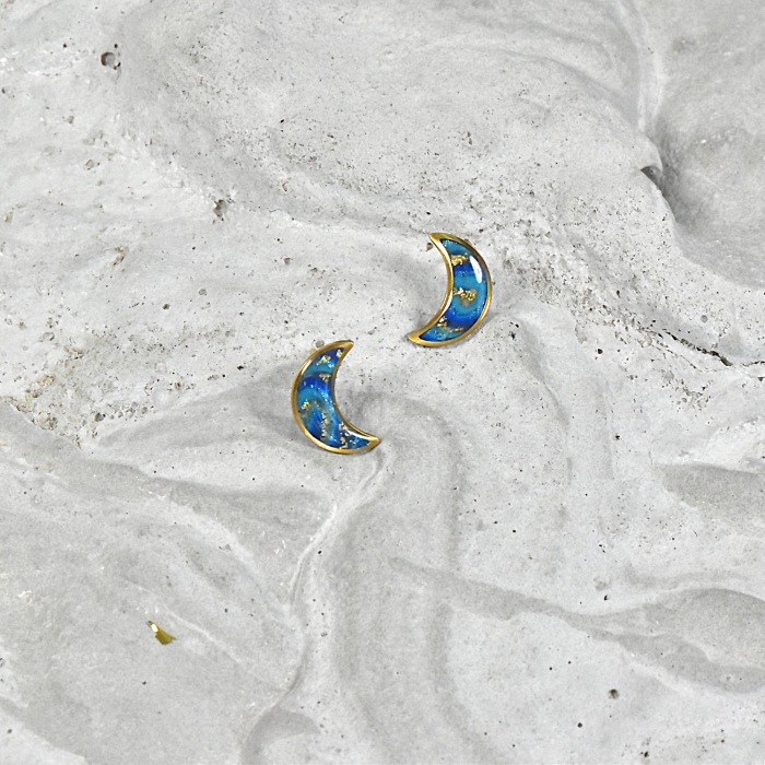 Cercei Narru lucrati manual din lut polimeric si rasina [2]