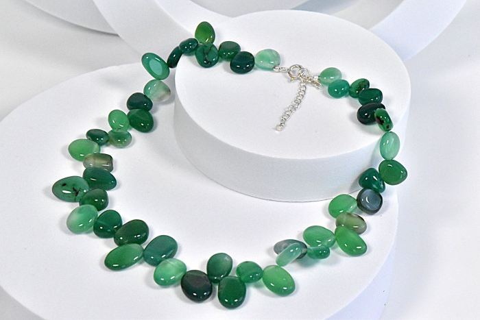 Colier Narru din Onix Verde [2]