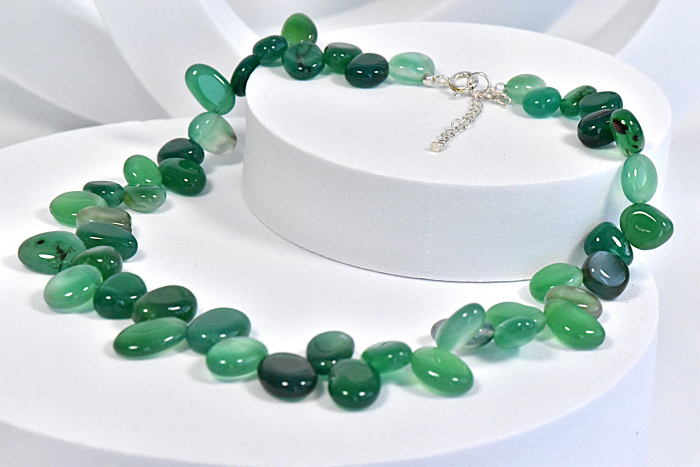 Colier Narru din Onix Verde [3]