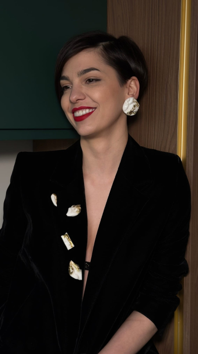 Narru- Brosa handmade din lut polimeric si rasina [6]