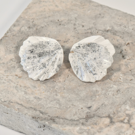 Accesorii pentru mirese - Narru - Cercei handmade din lut polimeric si rasina epoxidica