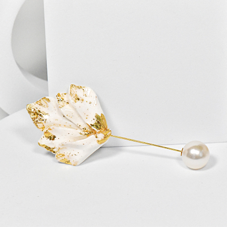 Broșe - Cercei Narru lucrati manual din lut polimeric si rasina