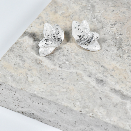 Accesorii pentru mirese - Narru - Cercei handmade din lut polimeric si rasina epoxidica