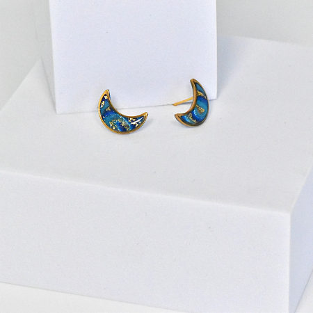 Cercei - Cercei Narru lucrati manual din lut polimeric si rasina