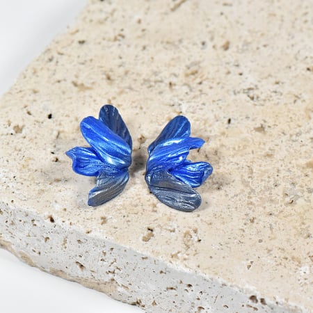 Cercei - Narru - Cercei handmade din lut polimeric si rasina epoxidica