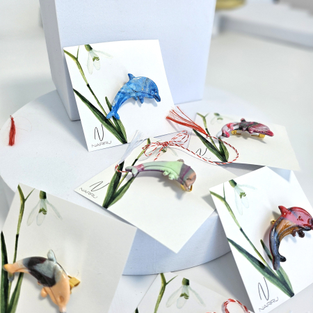 Mărțișoare - Mărțișor Delfin