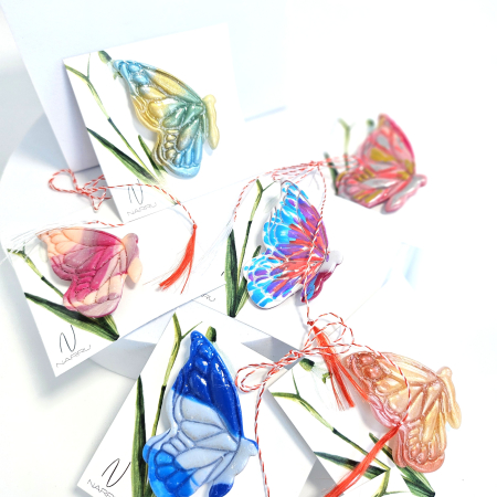 Mărțișoare - Mărțișor Fluture XL