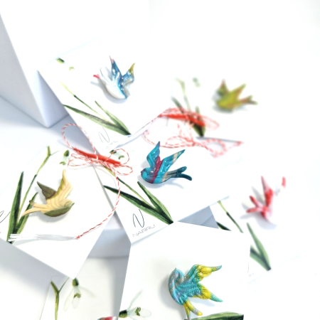 Mărțișoare - Mărțișor Rândunică