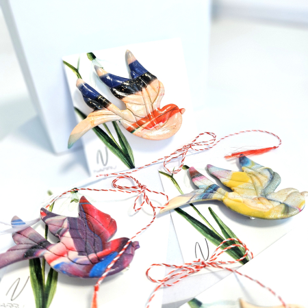 Mărțișoare - Mărțișor Rândunică XL