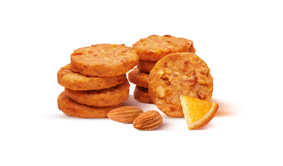 Cookies cu migdale si portocale, fara gluten, vegan, The beginnings, 80g [2]