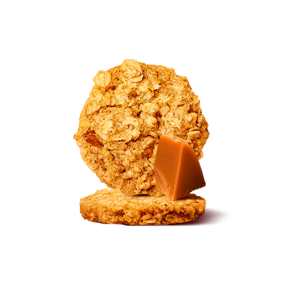Cookies din ovaz cu caramel, vegan, fara gluten, The Beginnings, 80g [2]