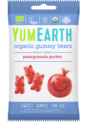 GummyBear, bio, fara gluten, YumEarth 50g [1]