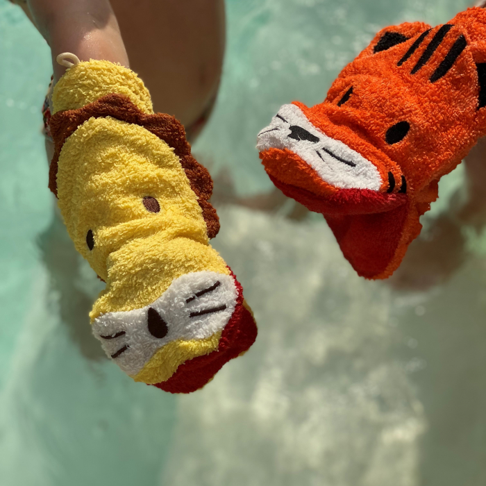 manusa de baie din bumbac bio leu [2]