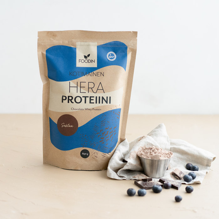 Pudra proteica din zer, cu ciocolata, fara cazeina, 500 g [2]