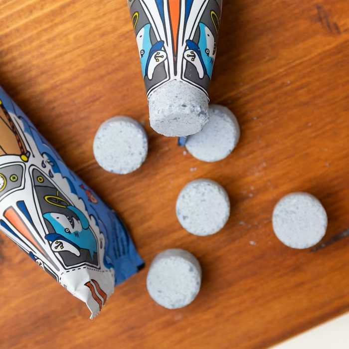 Sare coloranta de baie pentru copii, Barcuta cu bule- Beste Freunde, Luttes Welt, 80 g [3]