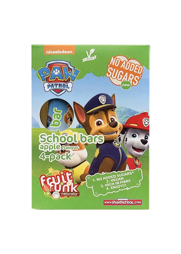 Alimente vegane - Baton din fructe Paw Patrol